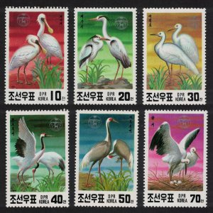 Korea Endangered Birds 6v 1991 MNH SG#N3028-N3033 MI#3174-79