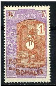 Somali Coast 1915 - Scott 80 MH - 1c, Drummer 