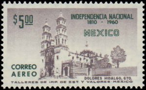 Mexico #910-912, C250-C252, Complete Set(6), 1960, Never Hinged