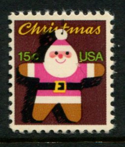 1800 US 15c Gingerbread Santa, MNH
