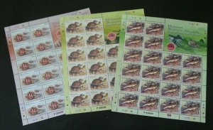 Semi Aquatic Animal Malaysia 2006 Crab Shell (sheetlet) MNH *P000000 *VIP *Rare