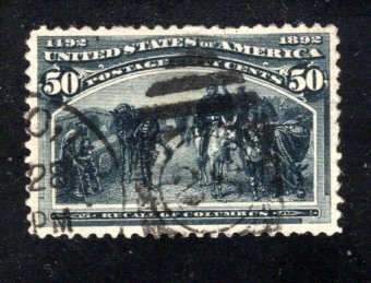 US #240       VF, Used,   CV $175.00  .......   6780194