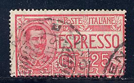 Italy Scott # E1, used