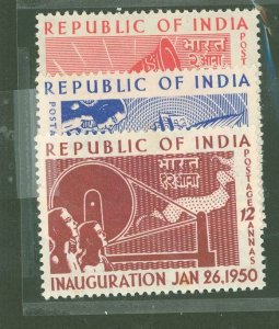 India #227-228/230 Unused