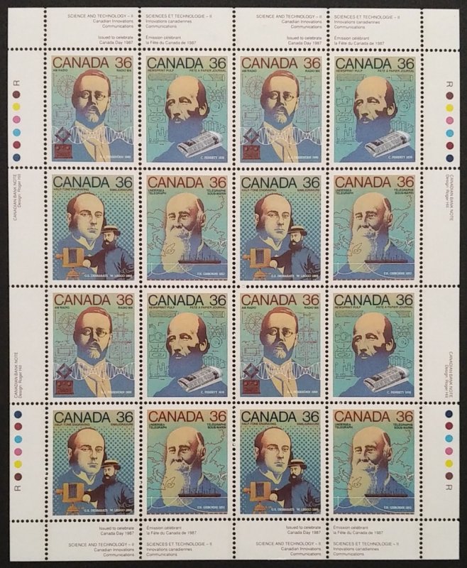 Canada 1138ai Mini Pane MNH