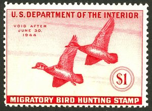 U.S. #RW10 MINT OG NH