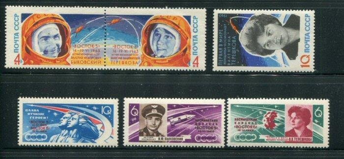 Russia #2748-53 MNH