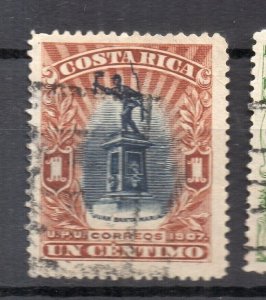 Costa Rica 1907 Early Issue Fine Used 1c. NW-231961