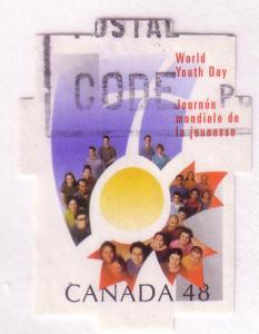 1957 48c Canada World Youth Day, used