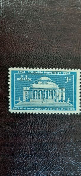 US Scott # 1029; 3c Columbia Univ from 1954.; MNH, og, F/VF centering