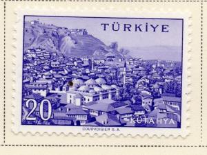 Turkey 1959 Early Issue Fine Mint Hinged 20K. 091513