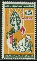 Algeria #334 MNH Stamp, Reforestation