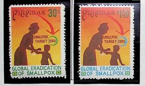 PHILIPPINES Sc 1365-6 NH ISSUE OF 1978 - EDUCATION