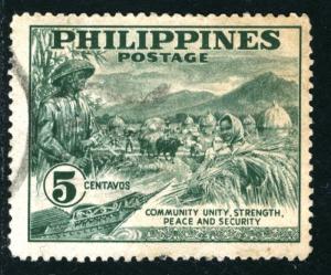 PHILIPPINES #554, USED- 1951 - PHILIP006