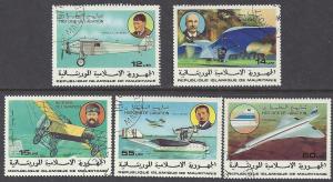 Mauritania  Scott  367-371  NH CTOs  Complete