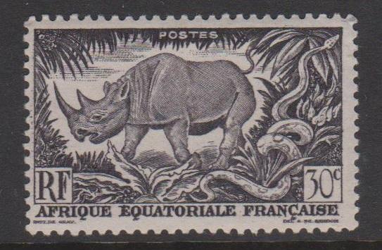 French Equatorial Africa Sc#167 MNH