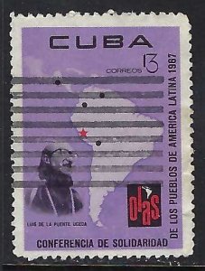 Cuba 1246 VFU MAP 636G-3