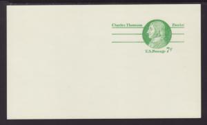 US UX68 Charles Thomson Postal Card Unused