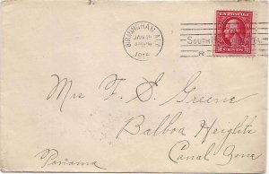 United States Alabama South Highland Sta. Birmingham 1915 machine  2c Washing...