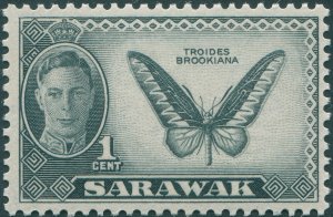 Sarawak 1950 1c black SG171 unused