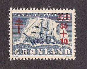 GREENLAND SC# B1  VF/MNH