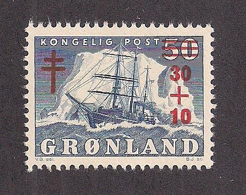 GREENLAND SC# B1  VF/MNH