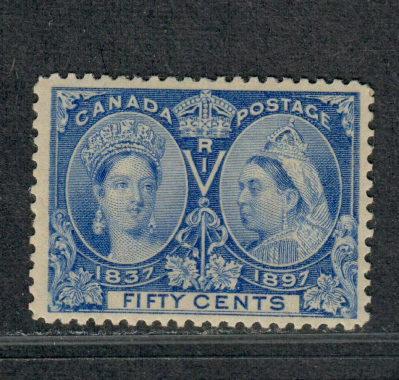 Canada Sc#60 M/LH/VF, Jubilee 50c Stamp, Cv. $375