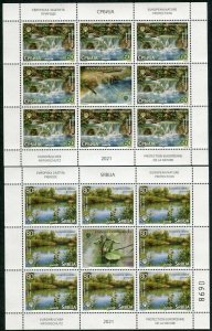 1636 - SERBIA 2021 - European Nature Protection - MNH Mini Sheet