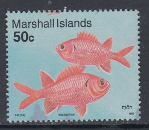 Marshall Islands 435 Fish MNH VF