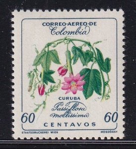 Colombia #C362 MNH 1960 flowers 60c Passiflora
