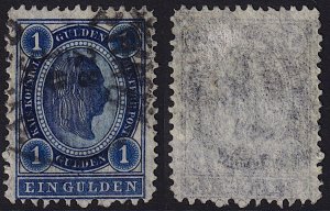 Austria - 1890 - Scott #62 - used - Franz Josef - line perf 13 (LZ13)