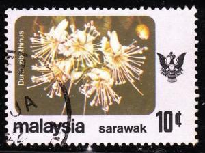 Sarawak 251 - used - Flower