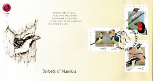 Namibia - 2017 Barbets Birds FDC