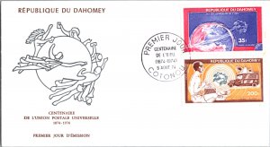 Dahomey, Worldwide First Day Cover, U.P.U. Universal Postal Union