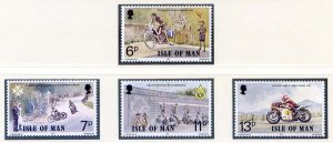 1977 Isle of Man SG99/102 Linked Anniversaries Set Unmounted Mint