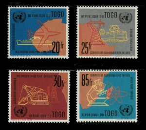 Togo 1961 - UN Economic Commission, Industries - Set of 4v - Scott 407-10 - MNH