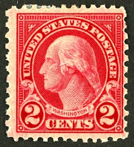 U.S. #579 MINT OG HR