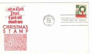 US #1205 (Me-2) 4c Christmas Issue FDC Anderson ECV $4.00