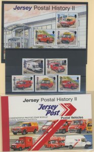 Jersey #1236-1241/1241b-c  Souvenir Sheet