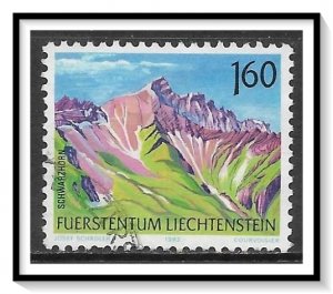Liechtenstein #940 Mountain Types Used
