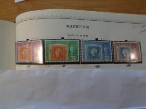 Mauritius  # 225-28  MLH