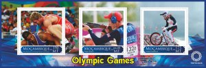 Stamps. Olympic Games Tokyo 2020 year, 1+1 sheets  perforated NEW