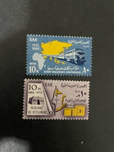 Egypt sc 620,621 MNH