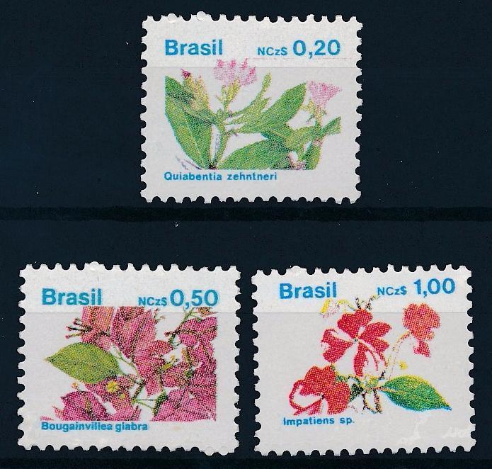 [63833] Brazil 1989 Flora Flowers Blumen  MNH