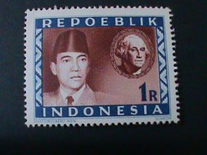 REPUBLIC INDONESIA -SC#12  75 YEARS OLD  MLH VF-LAST ONE WE SHIP TO WORLDWIDE