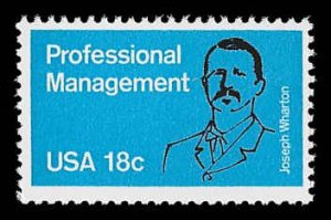 PCBstamps   US #1920 18c Professional Management, 1981, MNH, (16)