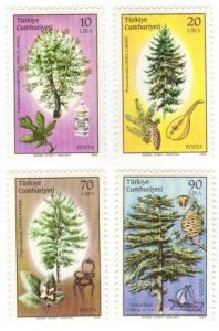 Turkey #2291-94 MNH cpl set - trees