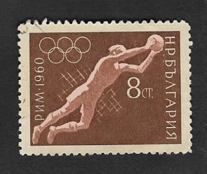 SD)1960 BULGARIA OLYMPIC GAMES. ROME'60, FOOTBALL, USED