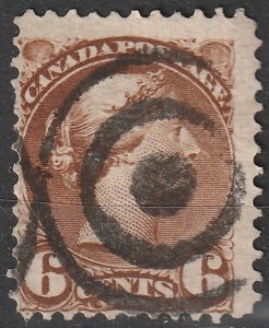 Canada Small Queen #39,  Fine