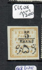 IRAN SC 308  SCARCE        MOG        P1011HH